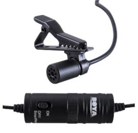 میکروفن-یقه-ای-BOYA-BY-M1-Omnidirectional-Lavalier-Microphone